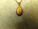 yellow amber necklace a